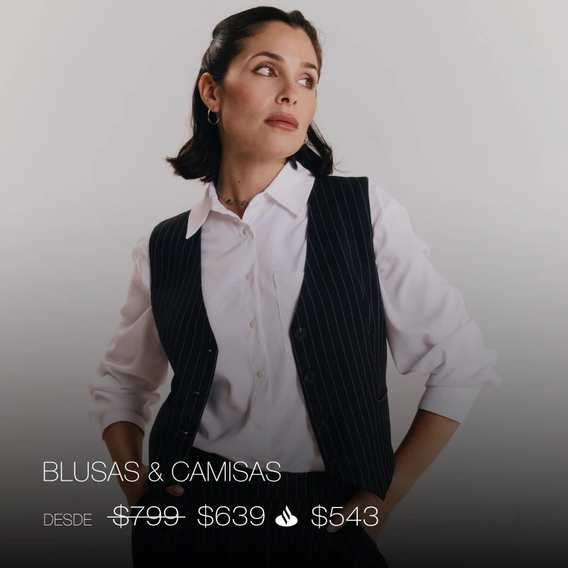 Día de la madre 20 + 15 Santander - Blusas y camisas